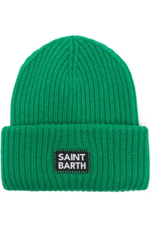 MC2 SAINT BARTH Gorro de punto con parche del logo