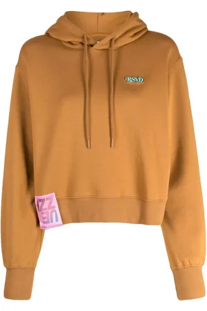 Izzue Sudadera con capucha y parche del logo