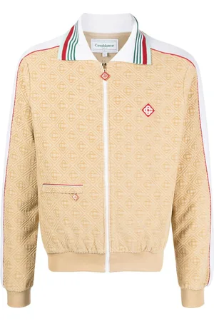 Casablanca Chaqueta con monograma en jacquard