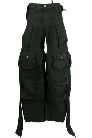 The Attico Pantalones cargo Fern de talle bajo