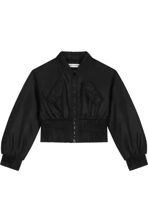 Dolce & Gabbana Chaqueta bomber con placa del logo