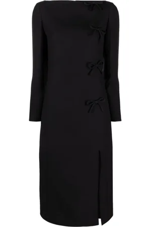 VALENTINO GARAVANI Vestido midi con detalle de lazo