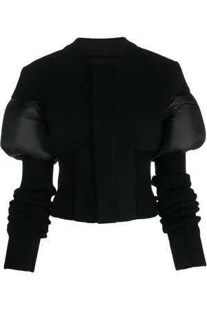 Rick Owens Chaqueta corta a paneles
