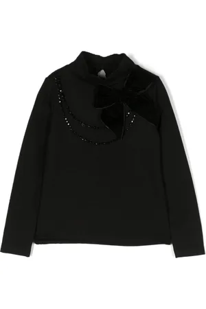 PATACHOU Blusa con detalles de strass y lazo