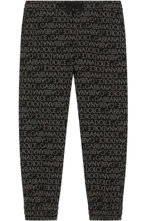 Dolce & Gabbana Pantalones con logo estampado