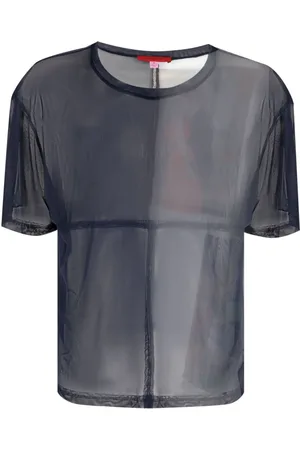 ECKHAUS LATTA Camiseta Prom semitranslúcida