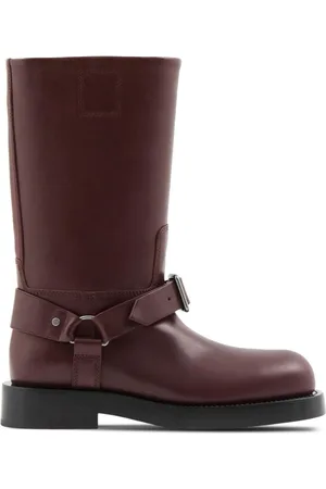 Burberry Botas Saddle con hebilla