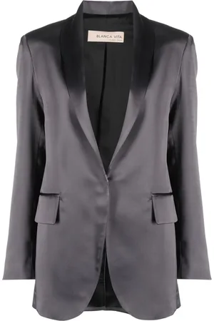 BLANCA Blazer Guarana con acabado satinado