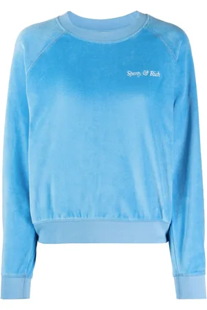 Sporty & Rich Sudadera con logo bordado