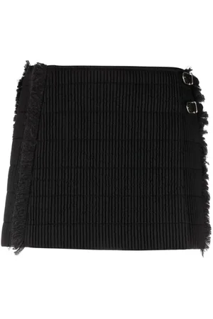 Durazzi Milano Minifalda acolchada con flecos