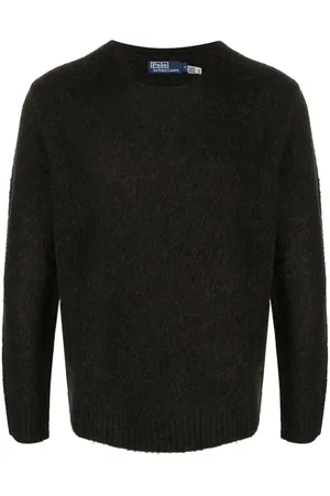 Ralph Lauren Jersey con cuello redondo y efecto cepillado