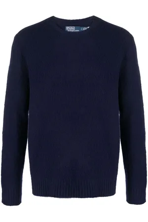 Ralph Lauren Jersey con cuello redondo y efecto cepillado