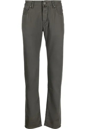 Jacob Cohen Pantalones slim Bard de talle medio