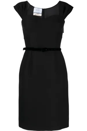 Prada Vestido con cinturón