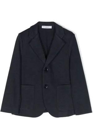 Paolo Pecora Blazer con parche del logo y botones