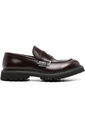 Premiata Mocasines con parche del logo