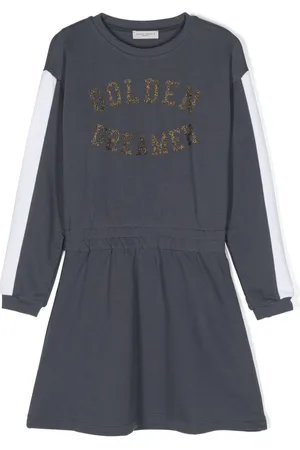 Golden Goose Vestido elástico de manga larga