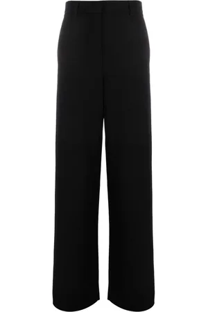 Giorgio Armani Pantalones de vestir anchos con bolsillos