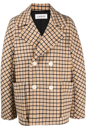 Lanvin Chaquetón a cuadros