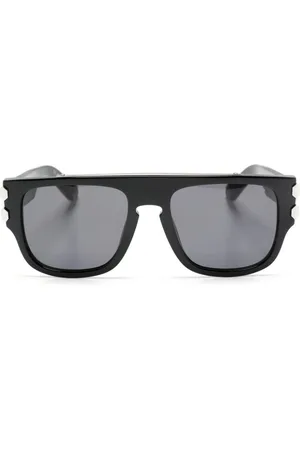 Philipp Plein Gafas de sol con placa del logo