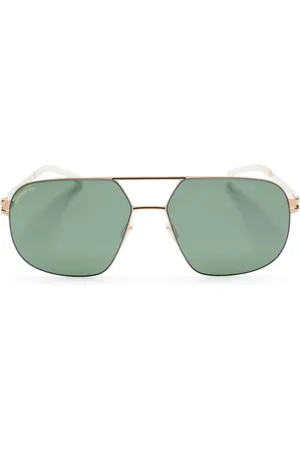 MYKITA Gafas de sol Angus con montura estilo aviador