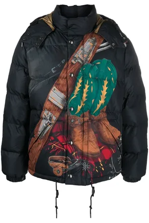Ralph Lauren Plumífero Boulder con estampado gráfico