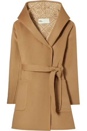 Tory Burch Abrigo con monograma en jacquard