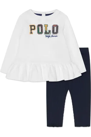 Ralph Lauren Conjunto con logo bordado