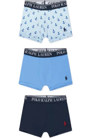 Ralph Lauren Pack de dos bóxeres con bordado Polo Pony