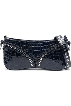 Ludovic De Saint Sernin Bolso de hombro The Cleavage con efecto de piel de cocodrilo