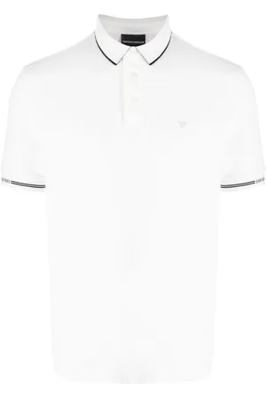 Emporio Armani Polo con logo bordado