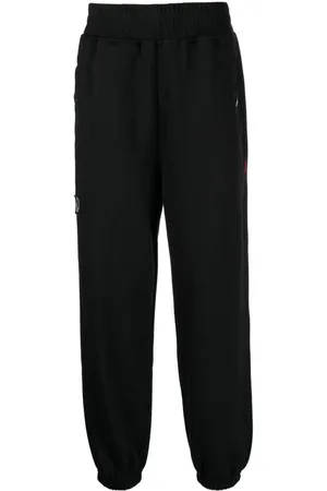 Izzue Pantalones de chándal con parche del logo