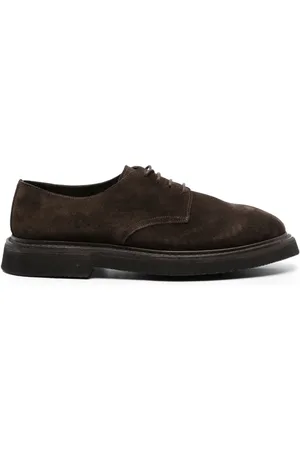 Premiata Zapatos derby con sello del logo