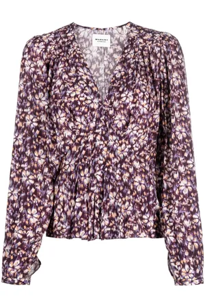 Marant Etoile Blusa Eddy con estampado floral