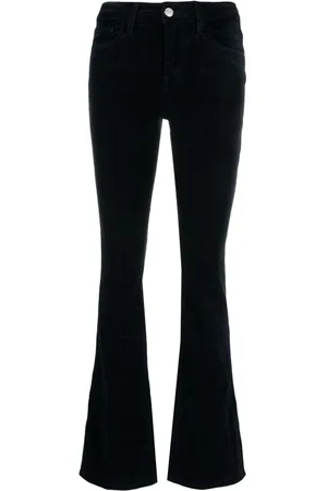 Frame Pantalones bootcut de talle medio