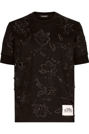 Dolce & Gabbana Camiseta con bordado floral