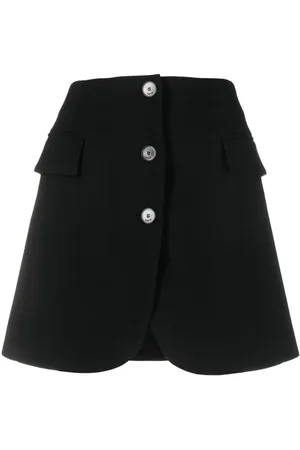 Lanvin Minifalda con botones