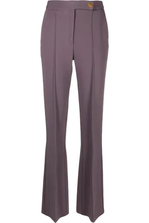 Elisabetta Franchi Pantalones de vestir con detalle de costuras