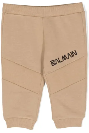 Balmain Pantalones de chándal con logo estampado
