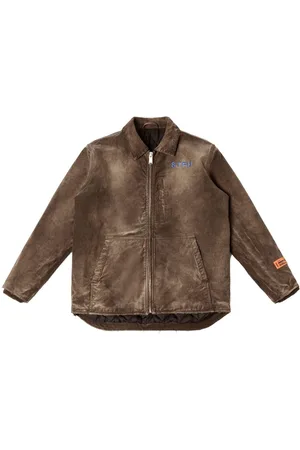 Heron Preston Chaqueta con parche del logo