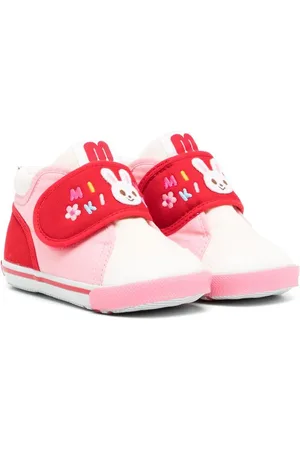 Miki House Zapatillas con logo bordado