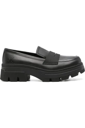 Calvin Klein Mocasines militares con suela gruesa