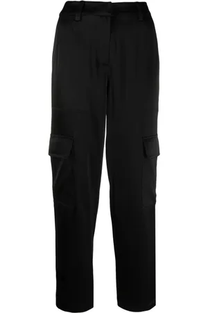 Michael Kors Pantalones anchos con acabado satinado