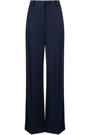 Stella McCartney Pantalones anchos de talle alto