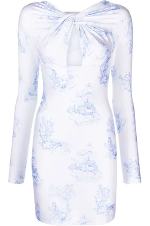 COPERNI Vestido corto con diseño retorcido