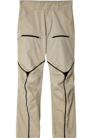 Olly Shinder Pantalones rectos con cremallera