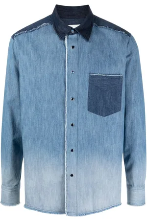 Isabel Marant Camisa vaquera con efecto degradado