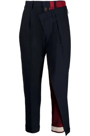 Kolor Pantalones capri de talle alto