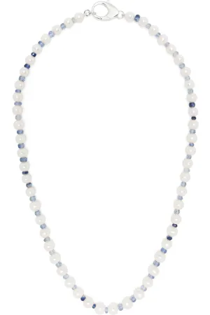 Hatton Labs Collar de perlas con aplique de cristal