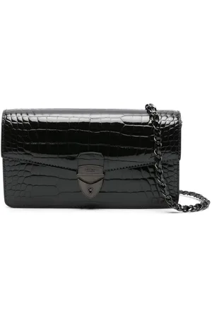 ASPINAL OF LONDON Bolso de mano Mayfair con logo